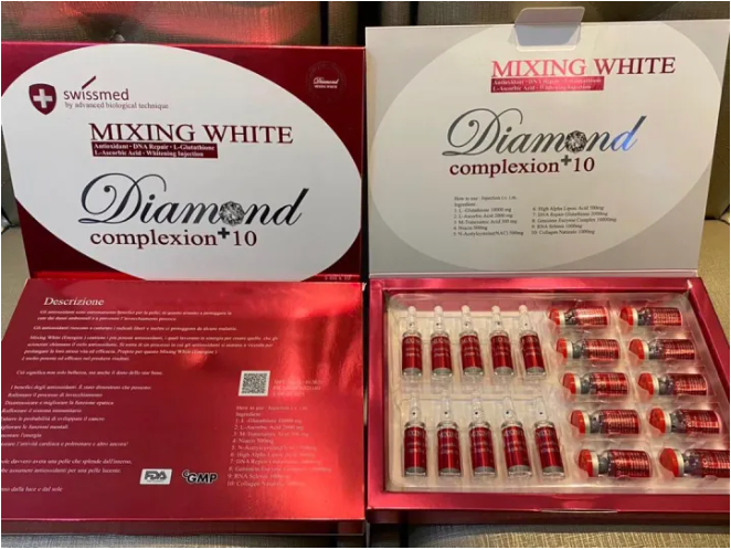 MIxing White Diamond Complexion + 10