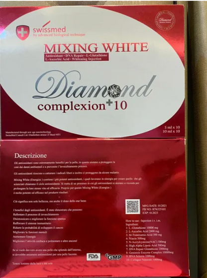 MIxing White Diamond Complexion + 10