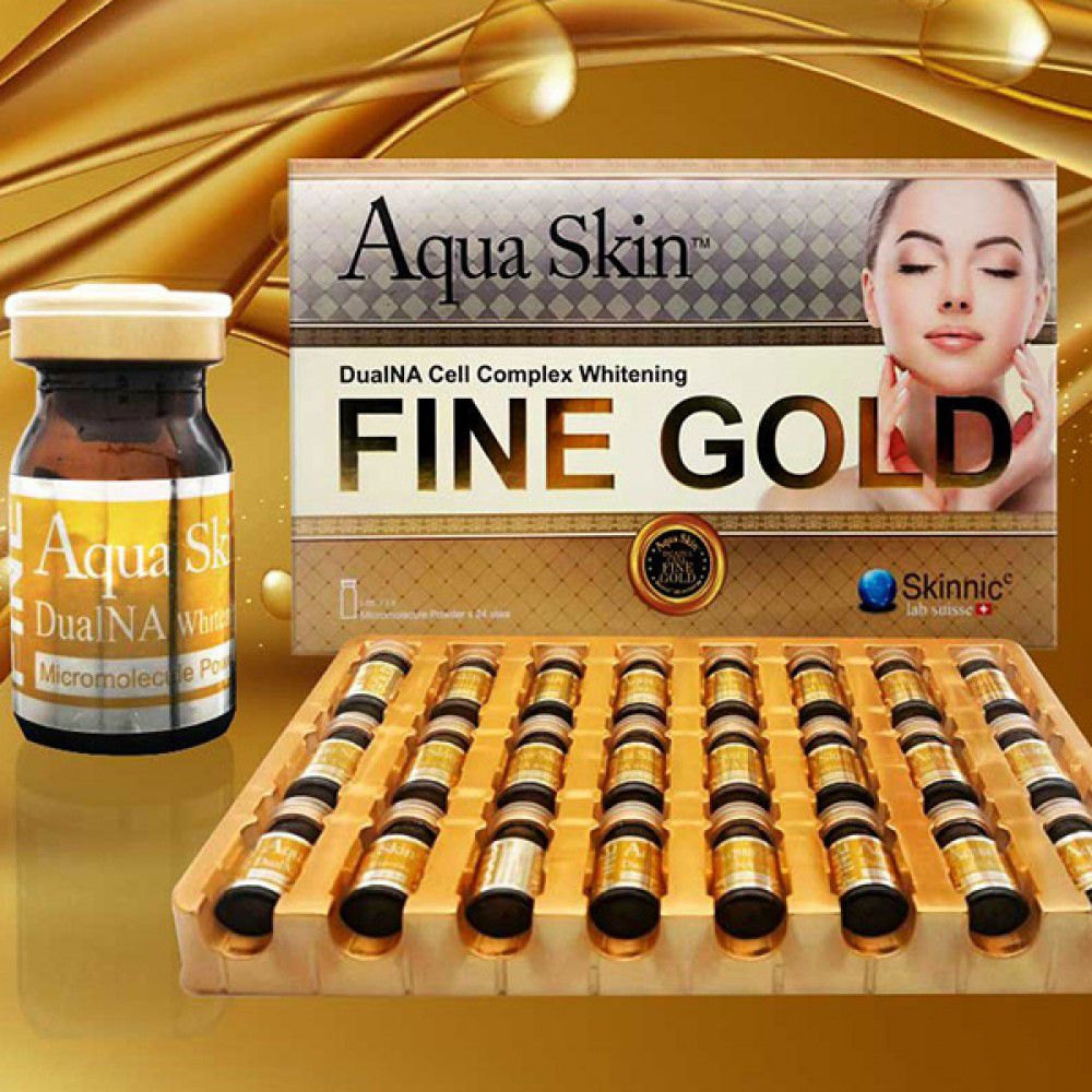 Aqua Skin Fine Gold DualNA Cell Complex Whitening