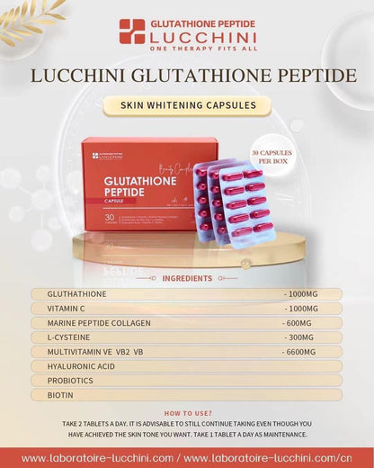 Lucchini Glutathione Peptide Capsules