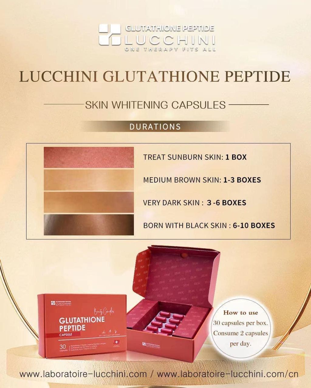 Lucchini Glutathione Peptide Capsules