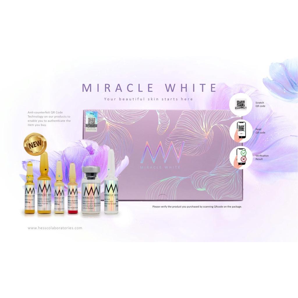 Miracle White Pink New