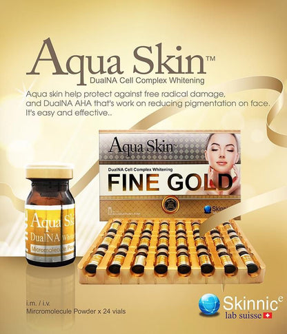 Aqua Skin Fine Gold DualNA Cell Complex Whitening