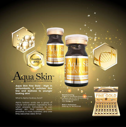 Aqua Skin Fine Gold DualNA Cell Complex Whitening